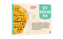 Delight Foods Sev Badaam Pak   Box  500 grams